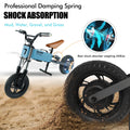 Children'S Outdoor Off Road Electric Bicycle Blue 150 199 Lbs Aluminium Alloy 5 To 8 Years Aluminium Alloy Outdoor