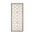 Two Tone Geometric Wall Decor Wood Wood