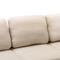 Untied We Win Accent Sofa Living Room Sofa Sectional Sofa Beige Velvet