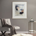 Framed Glass And Gallery Matted Wall Art Neutral Mdf