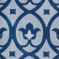 Distressed Navy Blue Medallion 3 Piece Wall Decor Set Navy Mdf