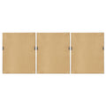 3 Piece Framed Canvas Wall Art Set Black Taupe Mdf