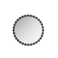 Beaded Round Wall Mirror 27