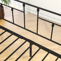 Metal Daybed Frame Twin Size Platform With Trundleno Box Spring Needed Black Box Spring Not Required Twin Black Metal Bedroom Metal
