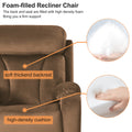 Lift Chair Recliner For Elderly Power Remote Control Recliner Sofa Relax Soft Chair Anti Skid Australia Cashmere Fabric Furniture Living Room Brown Light Brown Wood Primary Living Space Heavy Duty Rubberwood Brown Polyester Power Remote Medium Soft