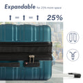 Luggage With Tsa Lock Spinner Wheels Hardside Expandable Luggage Travel Suitcase Check In Luggage Abs 28