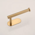 Toilet Paper Holder Self Adhesive, Stainless Steel Rustproof Adhesive Toilet Roll Holder No Drilling Brushed Gold Stainless Steel