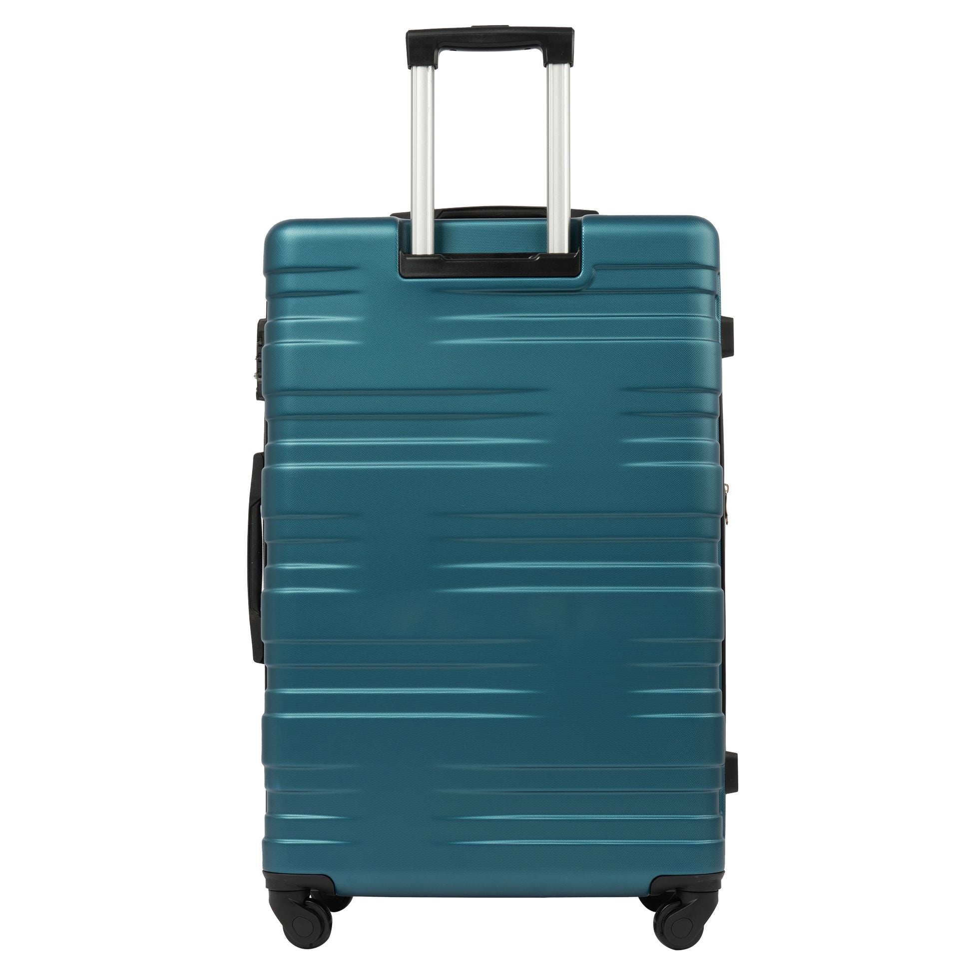 Luggage With Tsa Lock Spinner Wheels Hardside Expandable Luggage Travel Suitcase Check In Luggage Abs 28" Antique Blue Green Abs