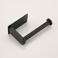 Toilet Paper Holder Self Adhesive, Stainless Steel Rustproof Adhesive Toilet Roll Holder No Drilling Matte Black Stainless Steel