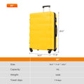 Luggage With Tsa Lock Spinner Wheels Hardside Expandable Luggage Travel Suitcase Check In Luggage Abs 28