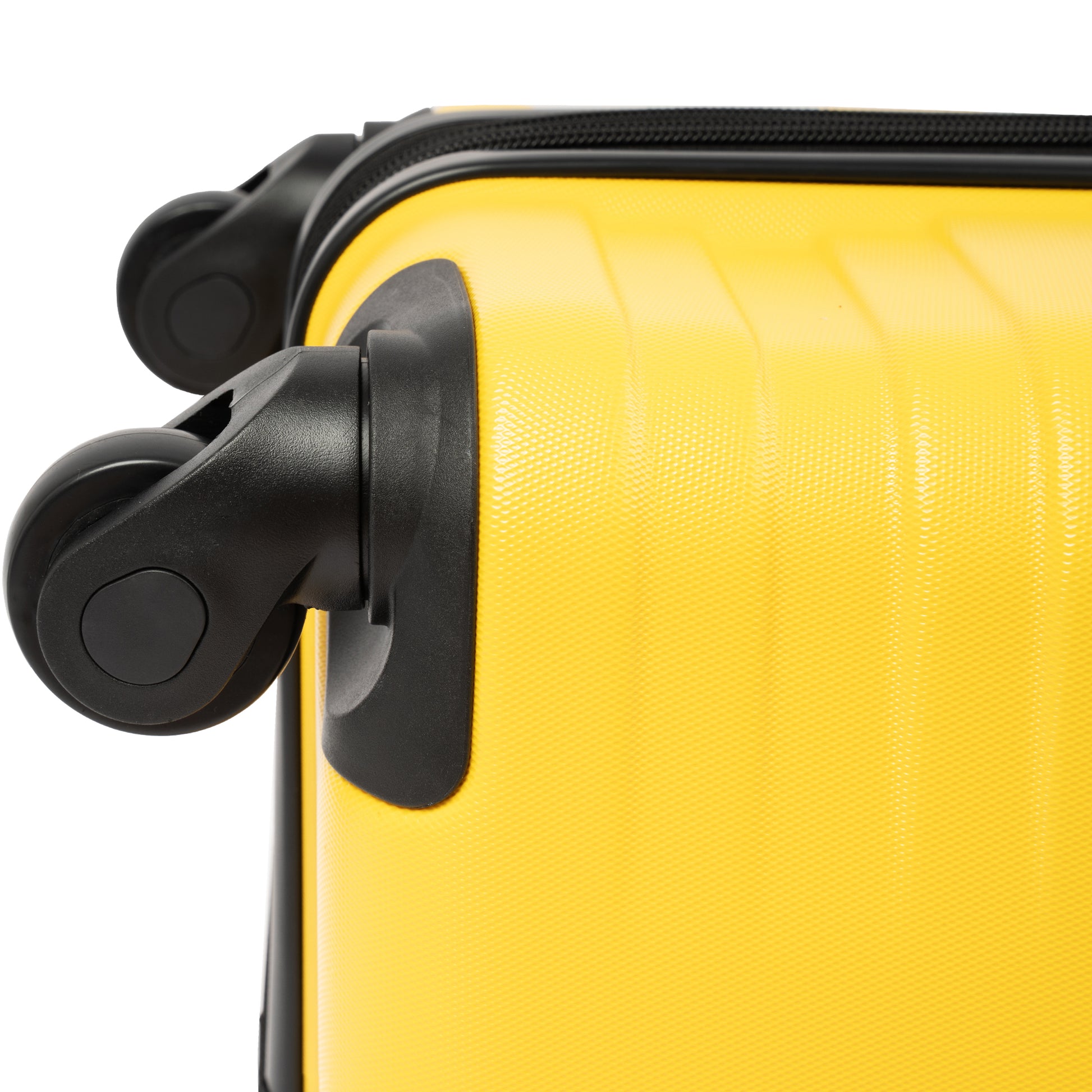 Luggage With Tsa Lock Spinner Wheels Hardside Expandable Luggage Travel Suitcase Check In Luggage Abs 28" Yellow Abs