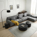 Modern Faux Marble Coffee Tables For Living Room, 35.43Inch Accent Tea Tables With Gold Metal Base Black Black Mdf
