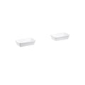 96*23*21In Wall Hung Doulble Sink Bath Vanity Cabinet Only In Bathroom Vanities Without Tops White Abs Steel Q235 Wood Pvc