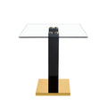 Large Modern Minimalist Rectangular Glass Dining Table For 6 8 With 0.4
