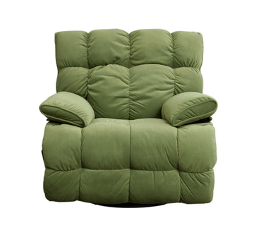 Classic Recliner S1 Lime Green Velvet Metal Primary Living Space Soft Fabric