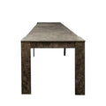 Multifunctional Extendable Console Table Marble Mdf