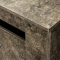 Multifunctional Extendable Console Table Marble Mdf