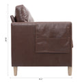 Comfortable Solid Wood Three Seater Sofa Soft Cushions, Durable And Long Lasting,79.5