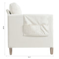 Comfortable Solid Wood Three Seater Sofa Soft Cushions, Durable And Long Lasting,79.5