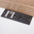 Queen Size Platform Bed With Headboard, Drawers, Shelves, Usb Ports And Sockets, White White Wood