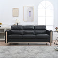 Comfortable Solid Wood Three Seater Sofa Soft Cushions, Durable And Long Lasting,79.5