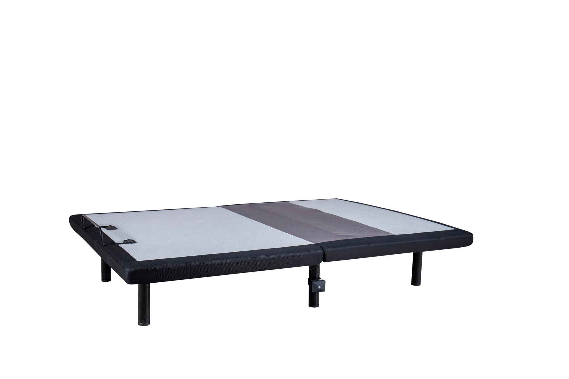 Queen Softform Adjustable Bed Base Customizable Comfort And Relaxation Independent Head And Foot Incline Wireless Remote Or App Control Queen White Metal & Wood