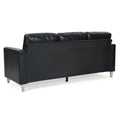 Comfortable Solid Wood Three Seater Sofa Soft Cushions, Durable And Long Lasting,79.5