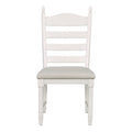 5 Piece Retro Functional Dining Table Set Wood Round Extendable Dining Table And 4 Upholstered Dining Chairs Off White Off White Solid Wood