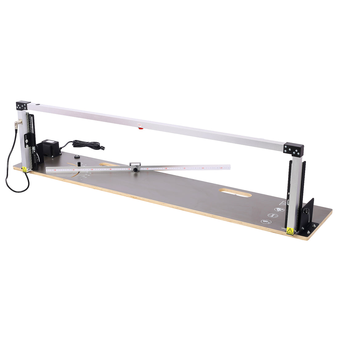 Styrofoam Cutter 450 , 200 W Foam Cutter, Styrofoam Cutter With Nichrom Heating Wire, 36 V Output Voltage, Cutting Thickness 300 Mm, Groove Machine For Pearl Cotton, Sponge, Plastic Etc. Displaced Black And Silver Metal
