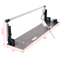 Styrofoam Cutter 450 , 200 W Foam Cutter, Styrofoam Cutter With Nichrom Heating Wire, 36 V Output Voltage, Cutting Thickness 300 Mm, Groove Machine For Pearl Cotton, Sponge, Plastic Etc. Displaced Black And Silver Metal