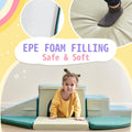 Soft Climb And Crawl Foam Playset 9 In 1Safe Soft Foam Nugget Block For Infants, Preschools, Toddlers, Kids Crawling And Climbing Indoor Active Play Structure Colorful Foam