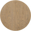 Farmhouse Round Extendable Dining Table With 16