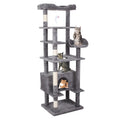 Cat Climbing Frame Antique Gray Altay Velvet