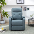 Massage Recliner Chair Electric Power Lift Chairs With Side Pocket, Adjustable Massage And Heating Function For Adults And Seniors, Squirrel Grey Grey Pu