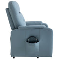 Massage Recliner Chair Electric Power Lift Chairs With Side Pocket, Adjustable Massage And Heating Function For Adults And Seniors, Squirrel Grey Grey Pu