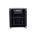 Coolmore Modern Comfortable Upholstered Leisurechair Recliner Chair For Living Room Black Primary Living Space Rubberwood Foam Pu Leather