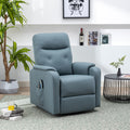 Massage Recliner Chair Electric Power Lift Chairs With Side Pocket, Adjustable Massage And Heating Function For Adults And Seniors, Squirrel Grey Grey Pu