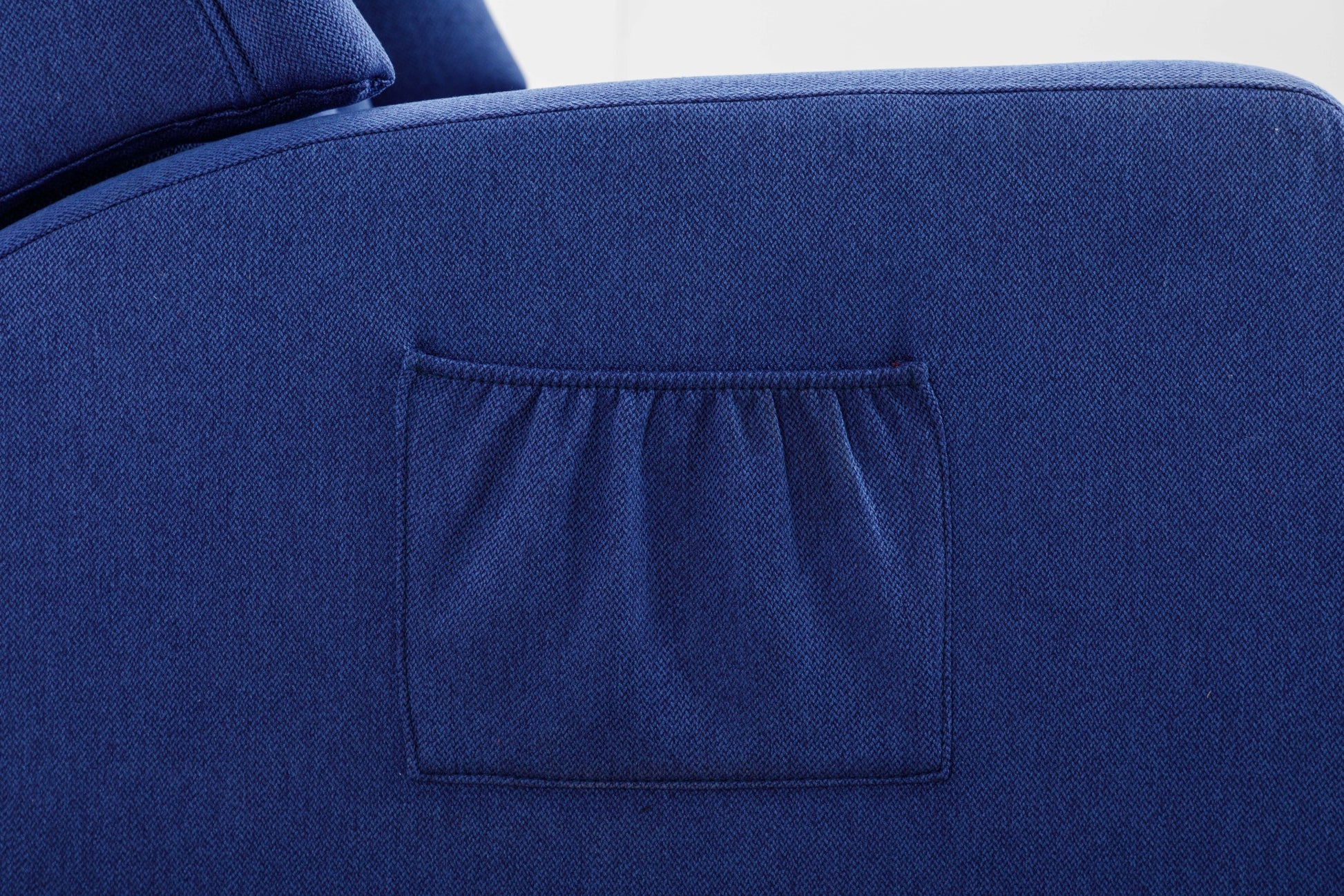 Coolmore Modern Comfortable Upholstered Leisurechair Recliner Chair For Living Room Navy Primary Living Space Rubberwood Foam Linen