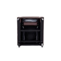 Coolmore Modern Comfortable Upholstered Leisurechair Recliner Chair For Living Room Brown Primary Living Space Rubberwood Foam Pu Leather