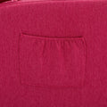 Coolmore Modern Comfortable Upholstered Leisurechair Recliner Chair For Living Room Rose Red Primary Living Space Rubberwood Foam Linen