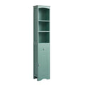 Tall Bathroom Cabinet, Freestanding Storage Cabinet With Drawer, Mdf Board, Adjustable Shelf, Green Green Mdf