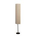 62.5 Inch Noki Japanese Paper Floor Lamp Multicolor Metal