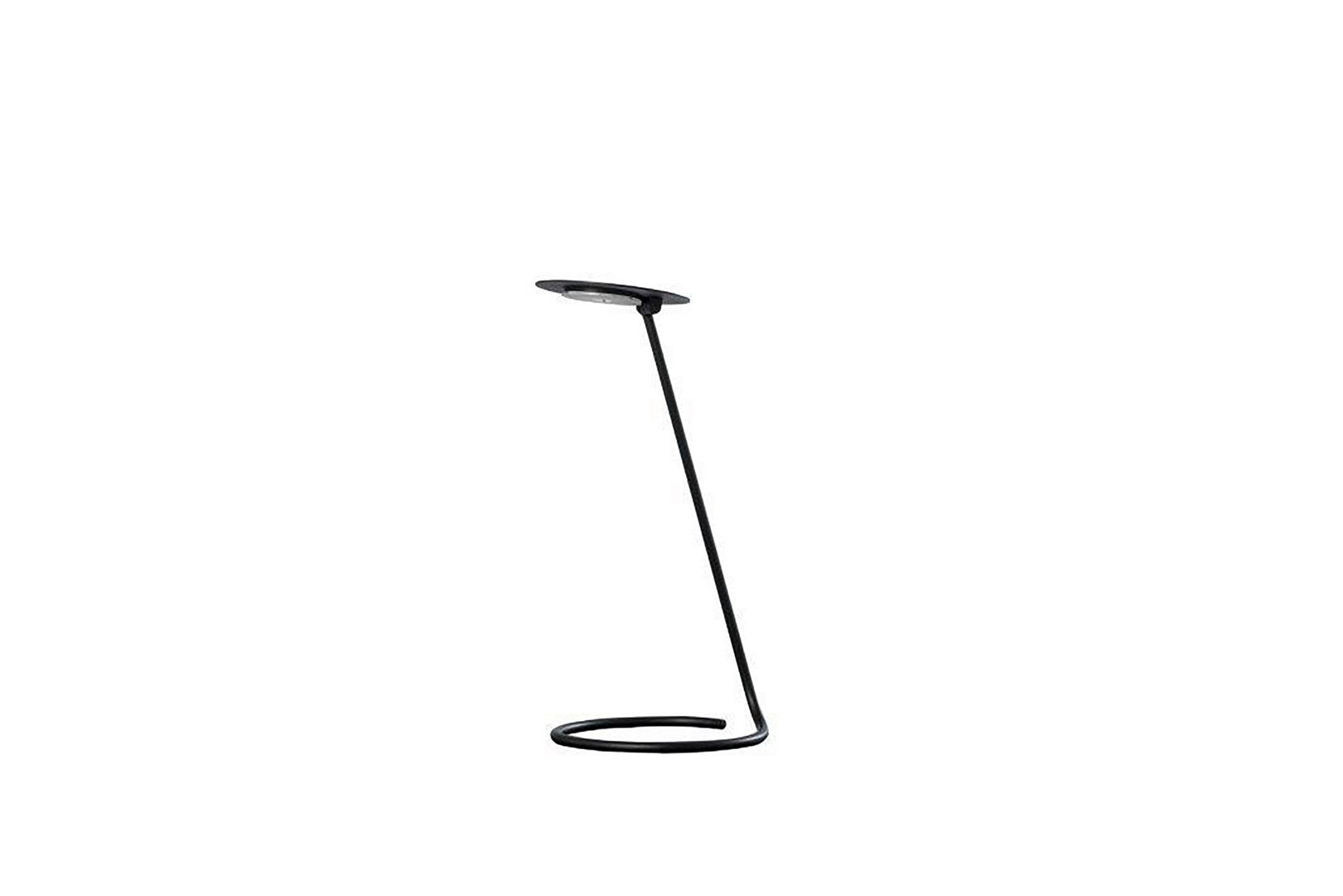 15" Tall "Andi" Adjustable Led Desk Lamp, Satin Black Black Metal