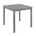 Dining Table, Bar Table And Chairs Set, 5 Piece Dining Table Set, Industrial Breakfast Table Set, For Living Room, Dining Room, Game Room,Old Sku W1781110635 Gray Solid Wood Mdf