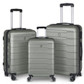 Luggage Suitcase 3 Piece Sets Hardside Carry On Luggage With Spinner Wheels 20