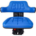Tractor Seat Blue Steel