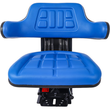 Tractor Seat Blue Steel