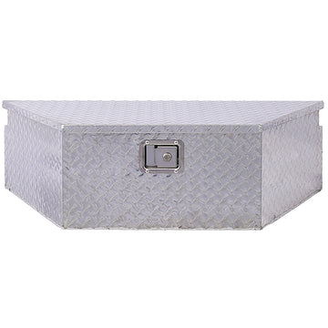 39Inch Aluminum Tool Box,Heavy Duty Truck Bed Tool Box,Outdoor Trailer Pickup Storage Tool Box,Rv Storage Organizer,Underbody Box W Lock Keys,Silver 39X16.5X11.8Inch Silver Aluminum