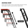 Foldable Rolling Topside Creeper For Automotive Engine Top For Home, Garage, Workshop Repair Maintenance Mechanic Red Red Iron Plastic