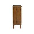 Handcrafted Seagrass 2 Door Accent Chest Natural Wood